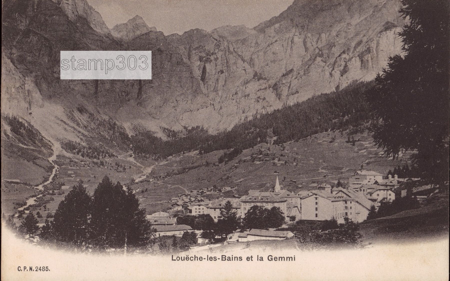 Cartoline postali: AK Gemmipass - Leukerbad – Usato da Eggersriet venduto da stamp303