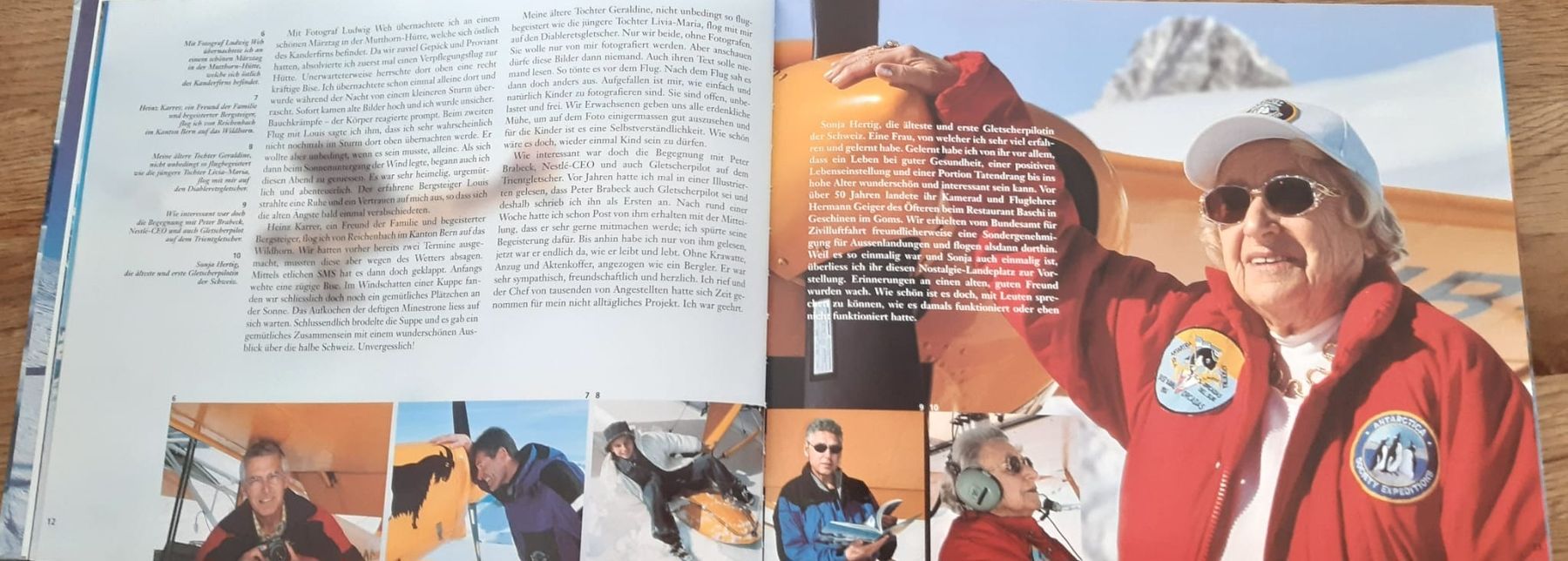Livres: Höhenflüge Hermann Geiger Buch Gletscherflug – Neuf (Voir description) à Derendingen par Nellino01 3