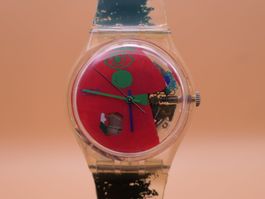Swatch GENT "COLOR SCRIBBLER BY " GK249, neue Batterie