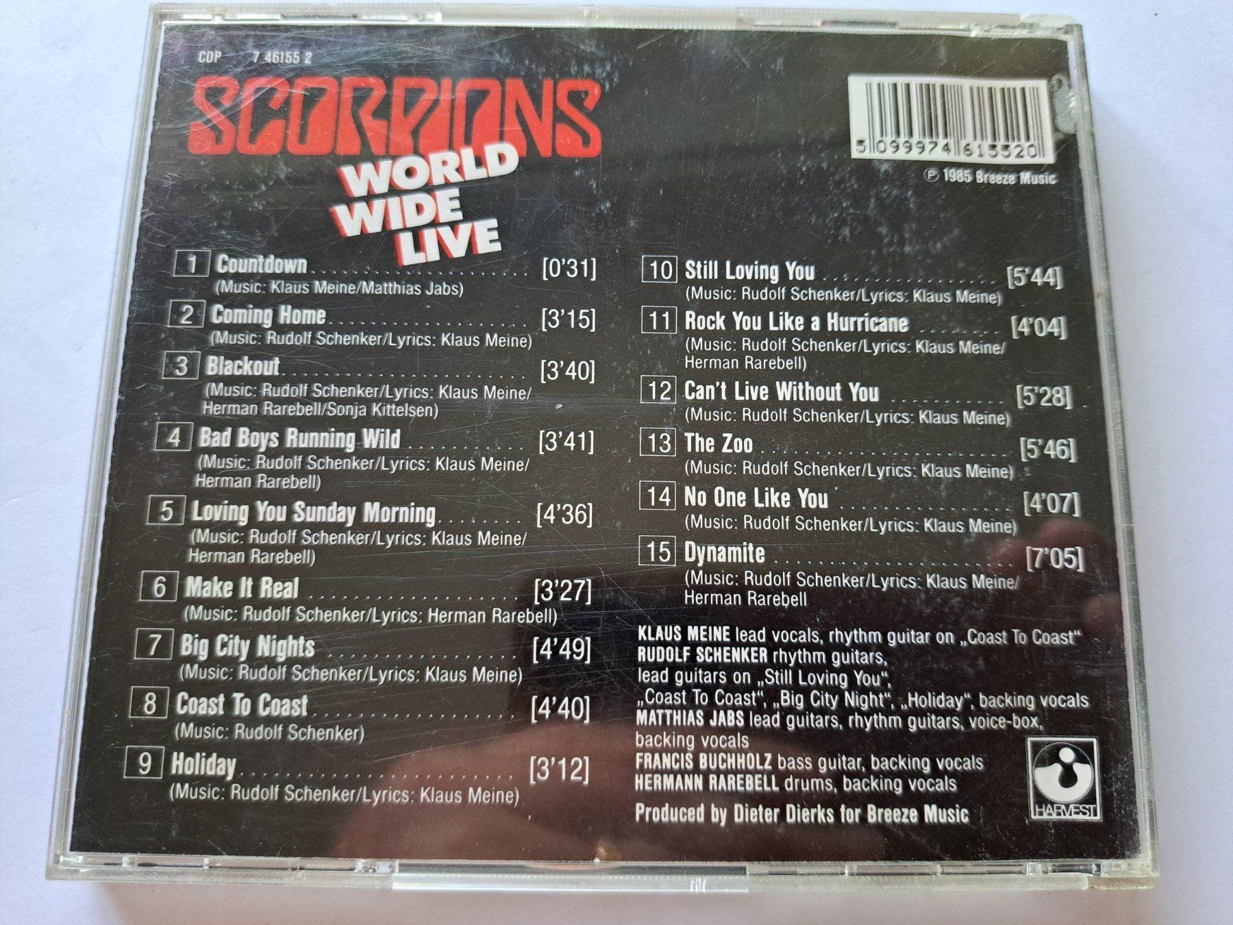 CD: Cd Scorpions - World Wild Live – Usato da Pully venduto da bro_n52j 1