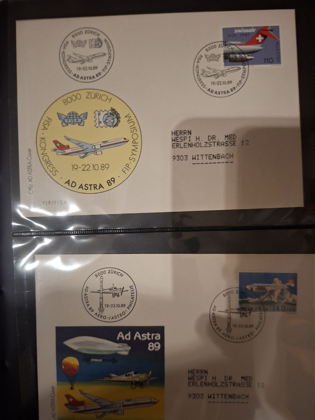 Tutti i francobolli: 8 Alben FDC / Briefe  – Usato da Balgach venduto da SIMEON27 2