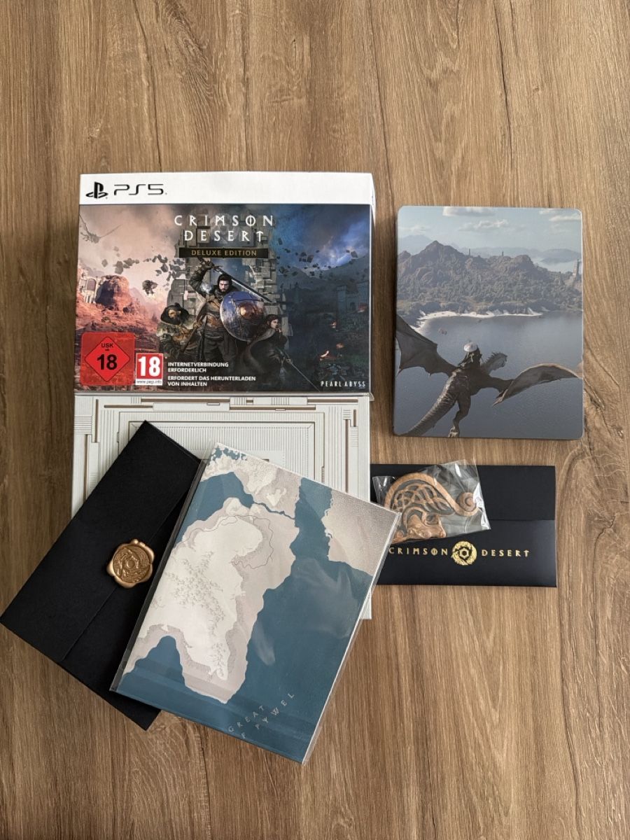 Giochi: Crimson Desert Deluxe Edition PS5 – Nuovo (secondo la descrizione) da Wald ZH venduto da Uyama