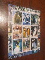 Bloc de timbres du Kirghizistan - Thème : Pingouins 🐧🐧🐧