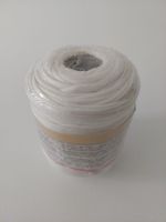 1 Stk./Konne Textilgarn/Zpagetti-Garn, Farbe Creme