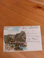 Postkarte 1903 Gruss aus Lütisburg im Toggenburg
