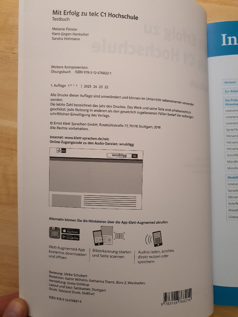 Bücher: telc C1 Hochschule (NEU) – Neu und originalverpackt aus Bern von eva_8tty 2