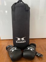 Kinder-Boxsack mit Boxhandschuhen