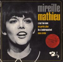 Mireille Mathieu Vinyl EP von 1966 Club-Edition