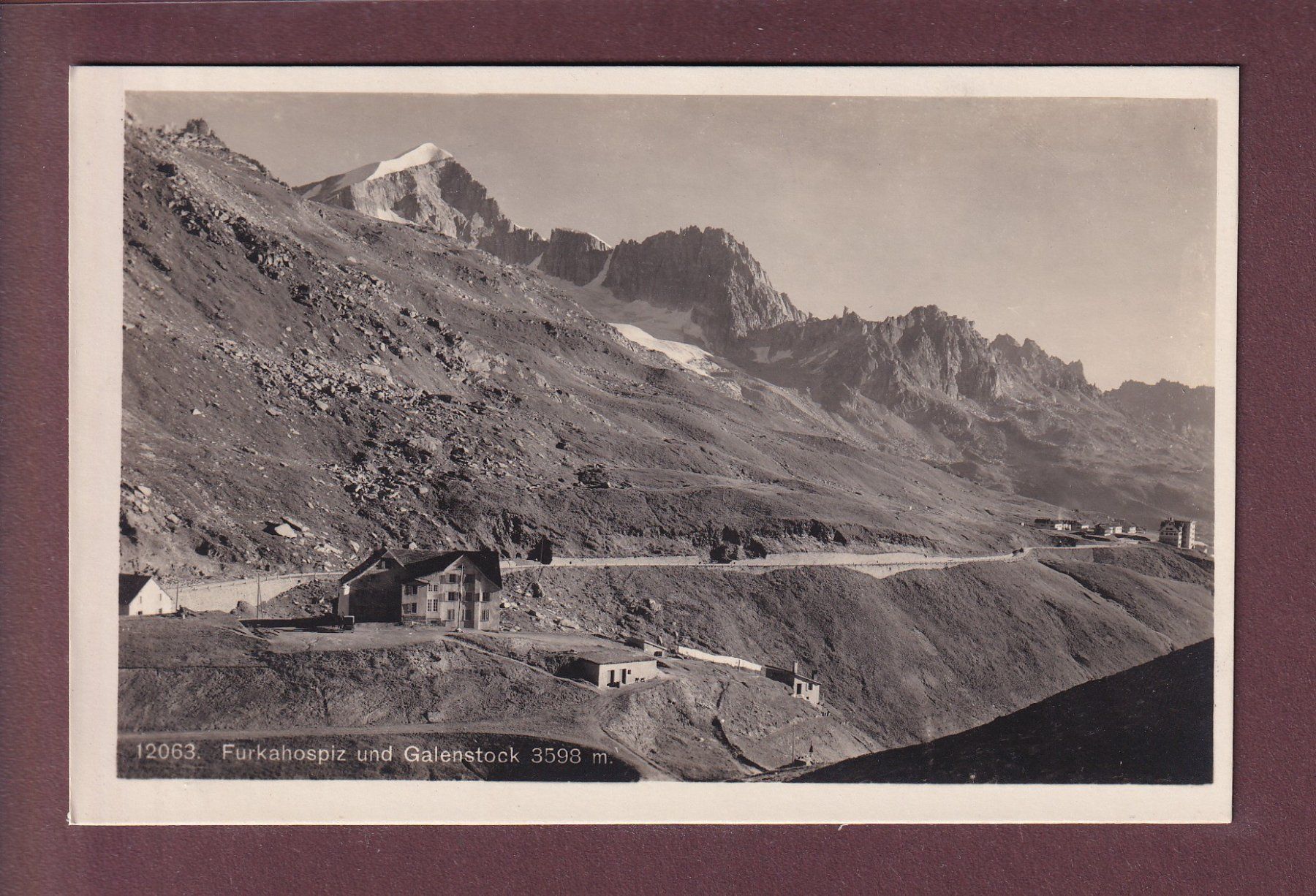 Ansichtskarten: FURKA-HOSPIZ - Galenstock – Gebraucht aus Pully von nicecards