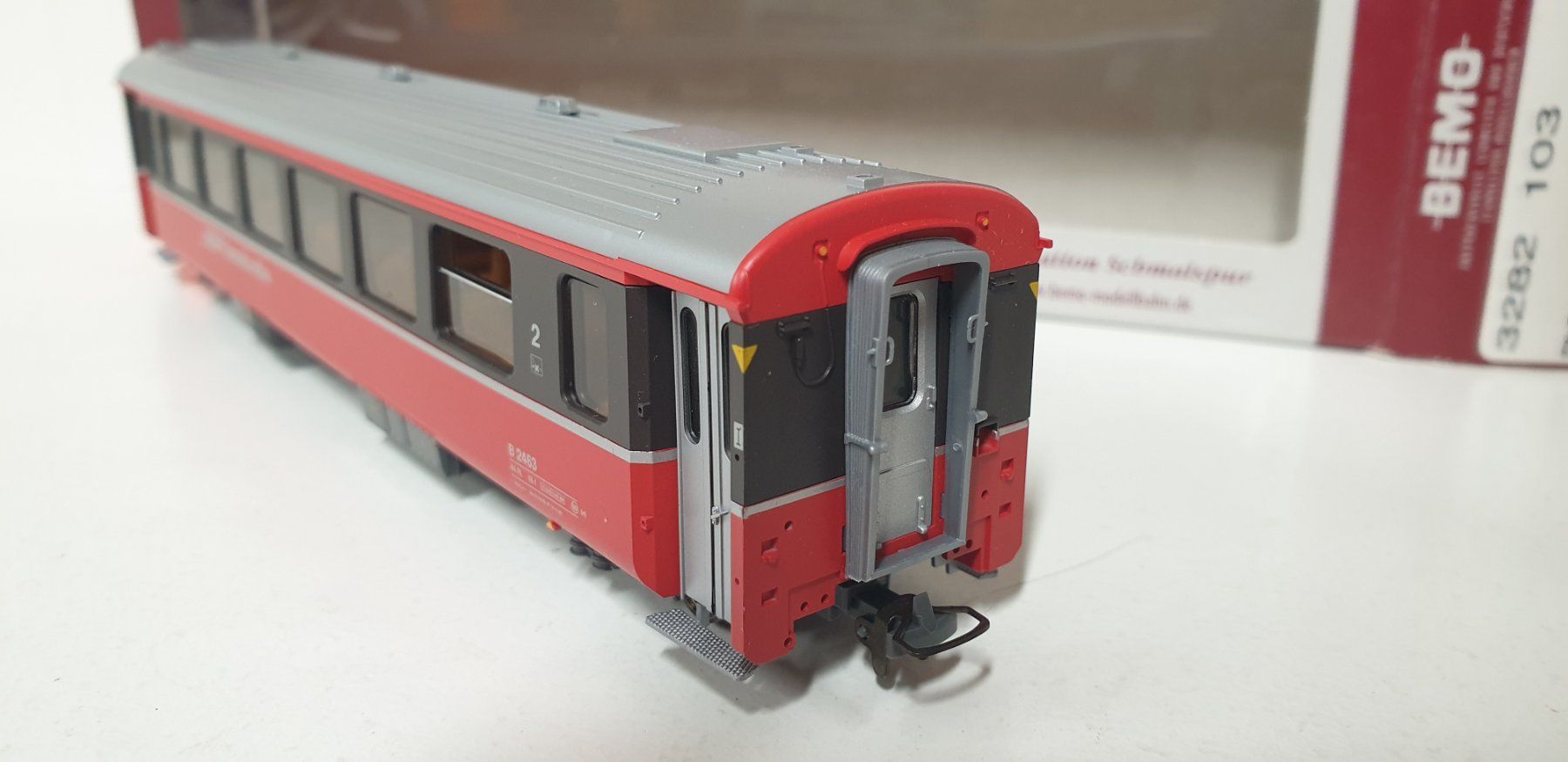 Bemo Modellini di ferrovie: Bemo RhB Bernina Express 3282 103 – Nuovo (secondo la descrizione) da Geroldswil venduto da TopTrain54 6