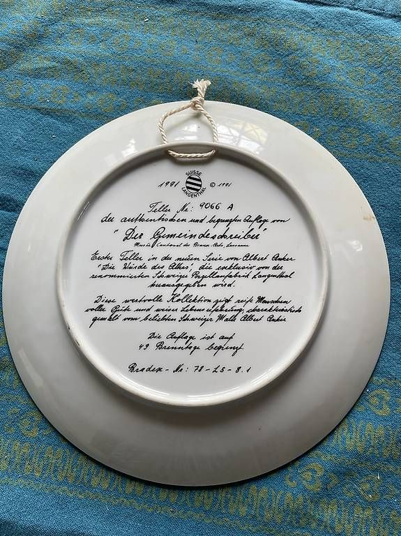 Assiettes: Teller – D'occasion à Steckborn par scheese123 1