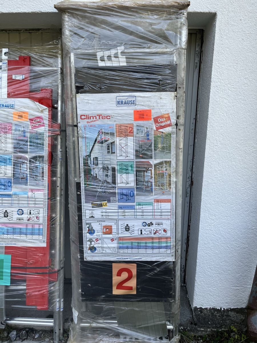 Gerüste: Krause ClimTec Gerüst unbenutzt – Neu (gemäss Beschreibung) aus engi von ChingWeiHung 2