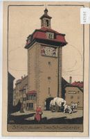 Schaffhausen - Das Schwabentor - Litho