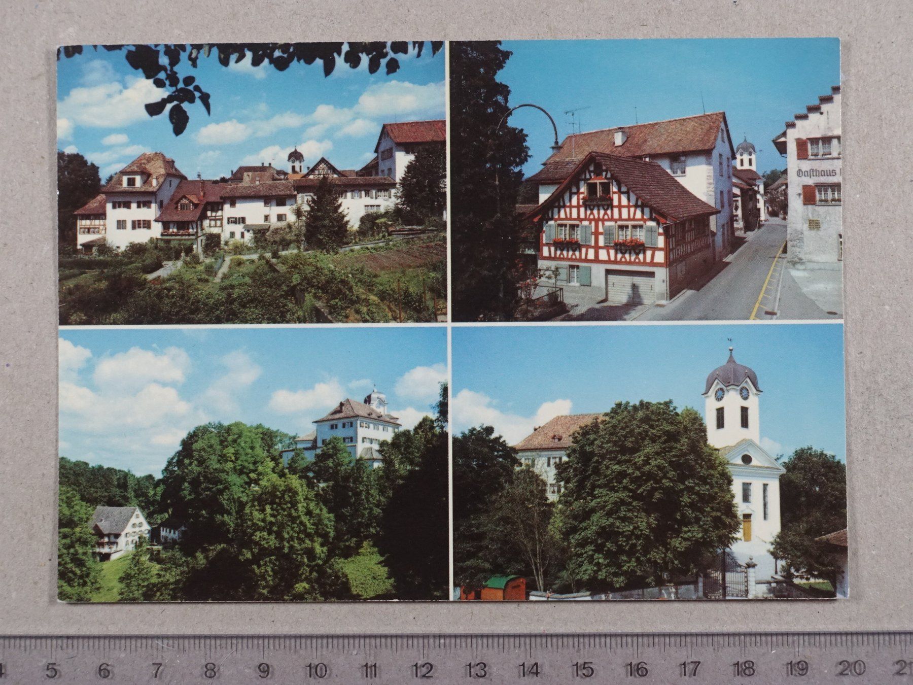 Ansichtskarten: Grüningen, 1977 – Gebraucht aus Lenzburg von fh1
