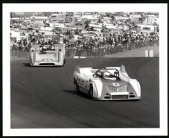 Fotografie Auto Porsche, Rennwagen Start