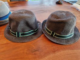 2 Hüte / Strohhüte / Sonnenhut / Hut 122/128
