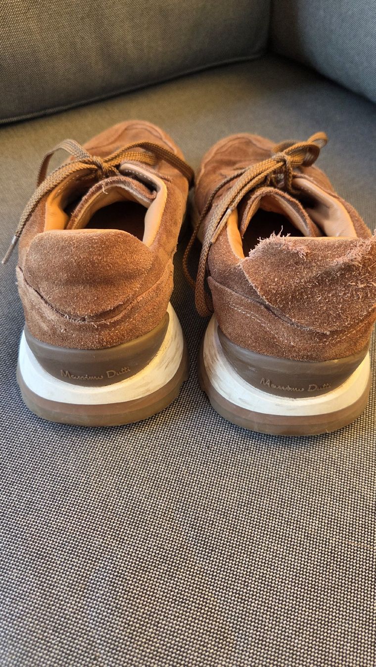 Massimo Dutti Scarpe da uomo: Massimo Dutti Sneaker braun Wildleder Gr. 38 – Usato da Kreuzlingen venduto da MeinKleinesAtelier 3