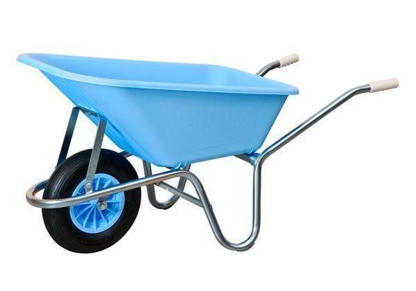 Carriole: blaue Schubkarre – Nuovo e nell'imballaggio originale da Gächlingen venduto da dbleuler