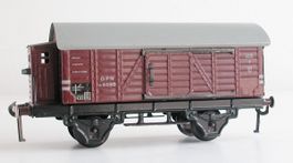 Fleischmann gedeckter Güterwagen GFN Blech Spur 0