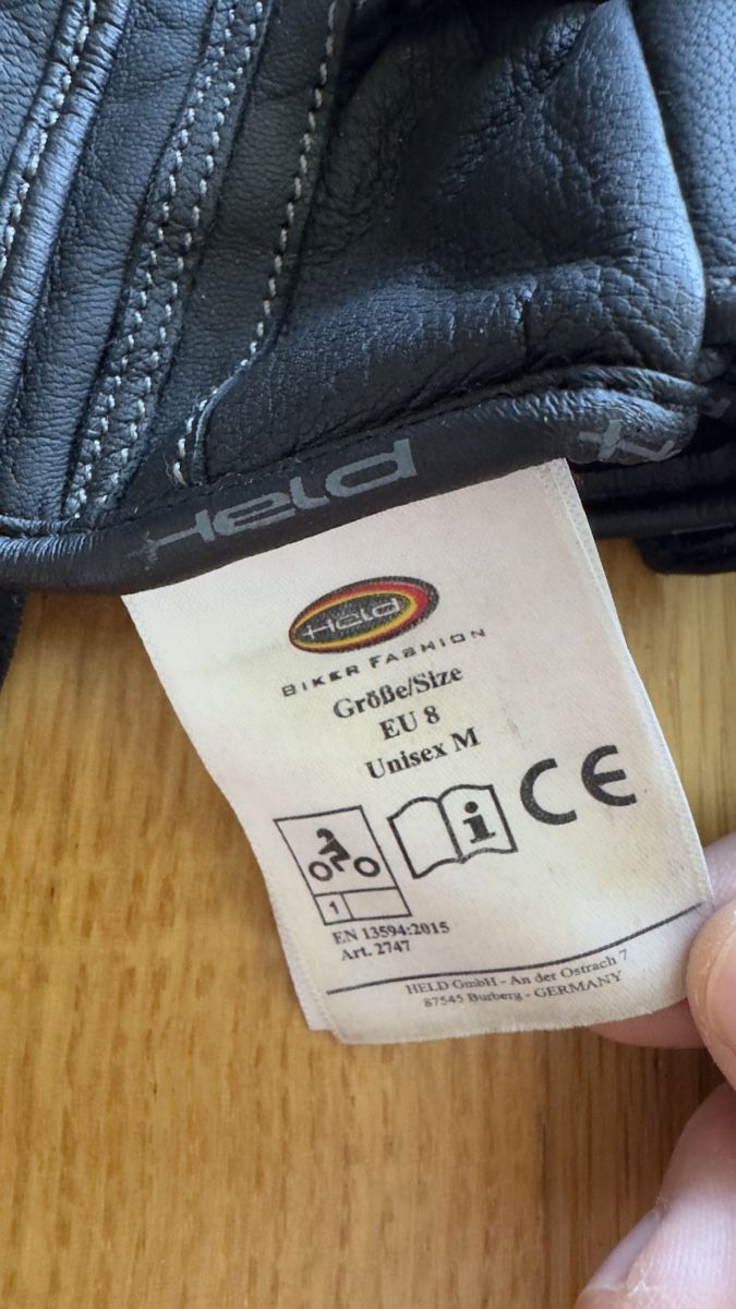Held Giacche: Held Motorradjacke Urban Range Gr. M + Held Lederhandschuhe – Usato da Wädenswil venduto da fabtastic 7