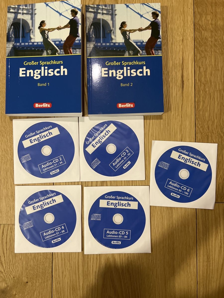 Libri: Berlitz - Grosser Sprachkurs Englisch mit Audio-CDs – Usato da Toffen venduto da ann_l58m 2