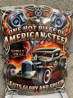 American steel hot rod