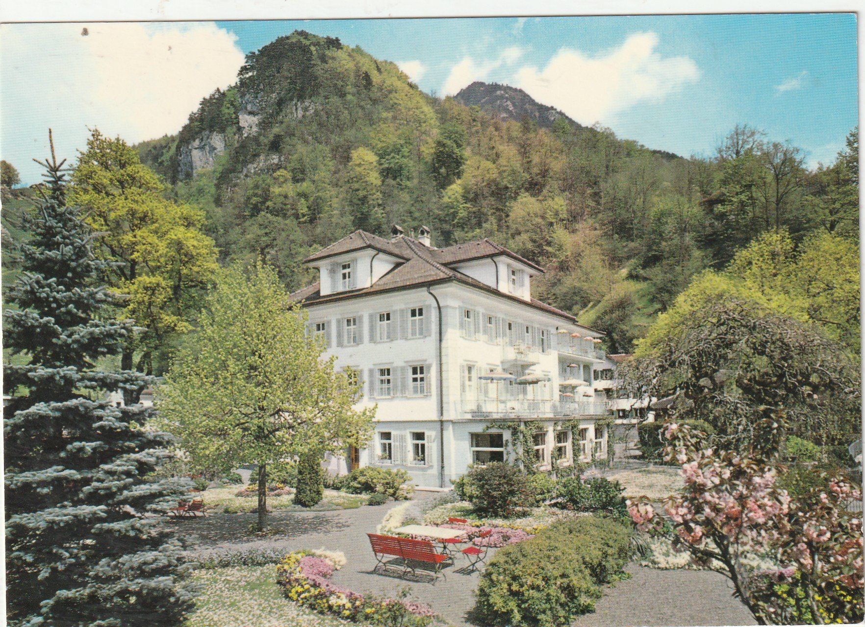 Cartes postales: Pension Gersau – D'occasion à Lumbrein par made02