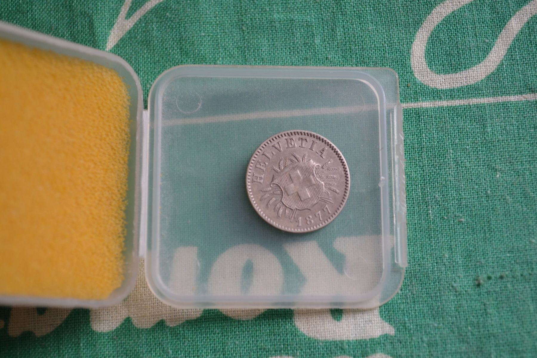 Tutti le monete: 5 Centimes 1877 Rare – Usato da Renens VD venduto da Doidefee