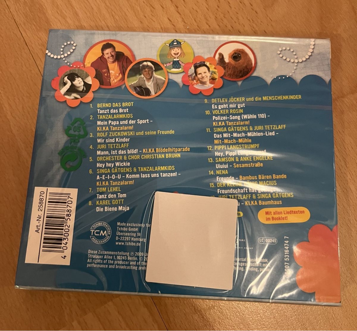 CD: Kika Liederspass CD nagelneu – Nuovo e nell'imballaggio originale da Hünenberg See venduto da spartakus02 1