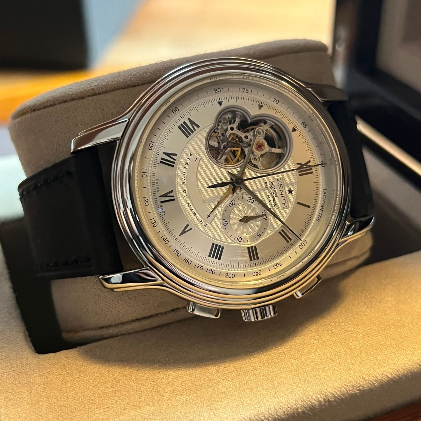 Zenith Uhren: Zenith Chronomaster Open Heart 03.1260.4021 – Gebraucht aus Carouge GE von Watchaser 6