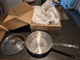 De Buyer Sauteuse Edelstahl Affinity 24 cm