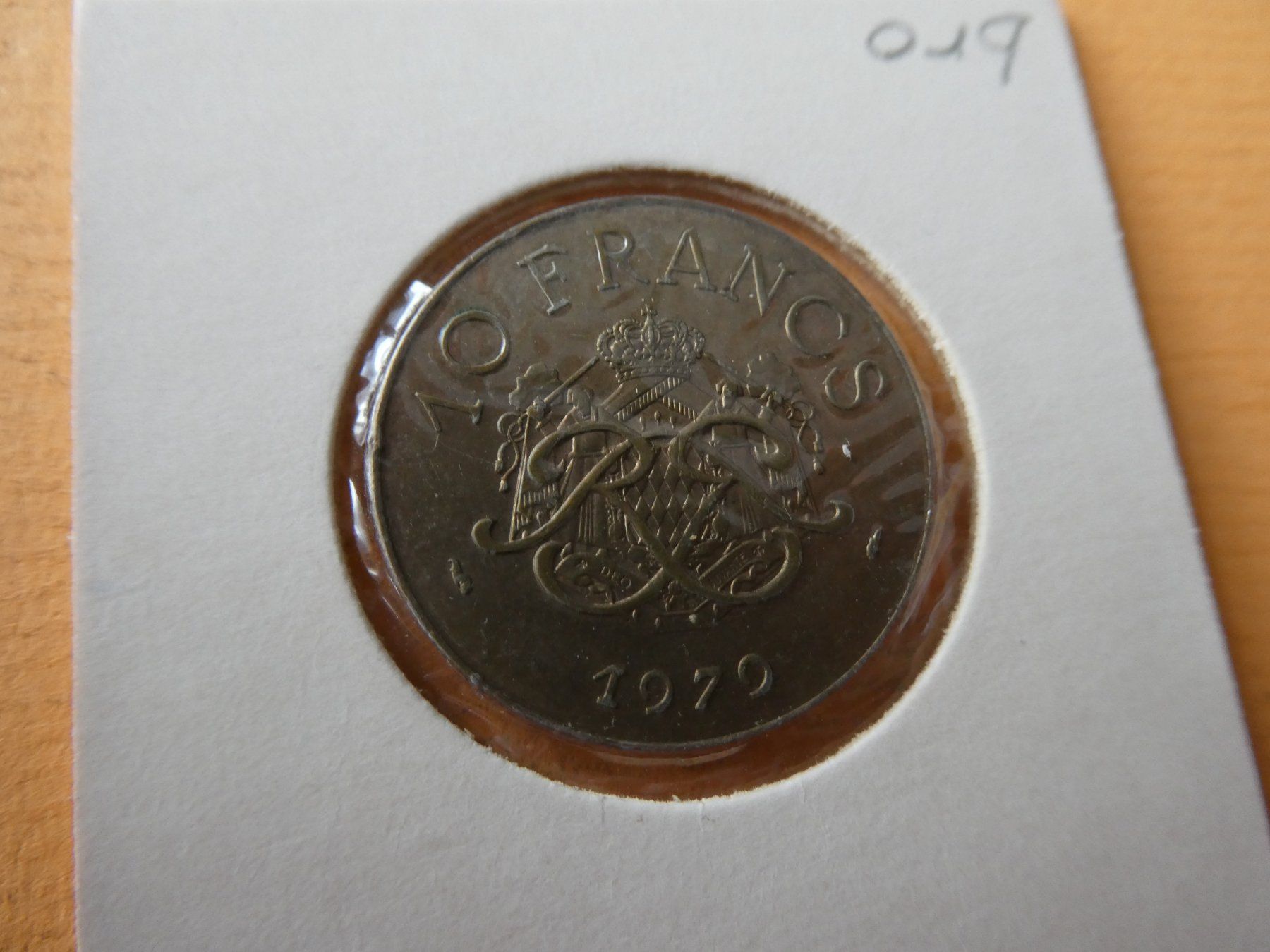 Tutti le monete: Monaco 1979, 10 Francs – Usato da Hinterforst venduto da Rohusri 1