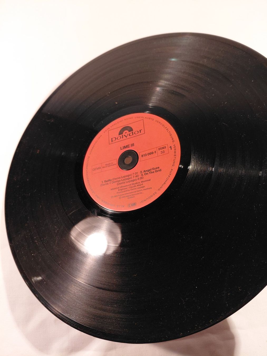 Schallplatten: Lime ‎– Lime 3 (1983) (VG+) – Gebraucht aus Winterthur von SilverFR 5