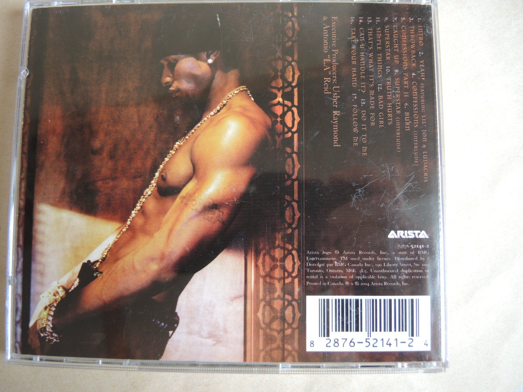 CD: 2 CD USHER here I stand und Confessions – Usato da Rorschach venduto da maeck8 5