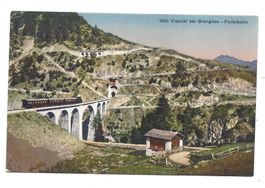 Viadukt bei Grengiols - Furkabahn, ungelaufen