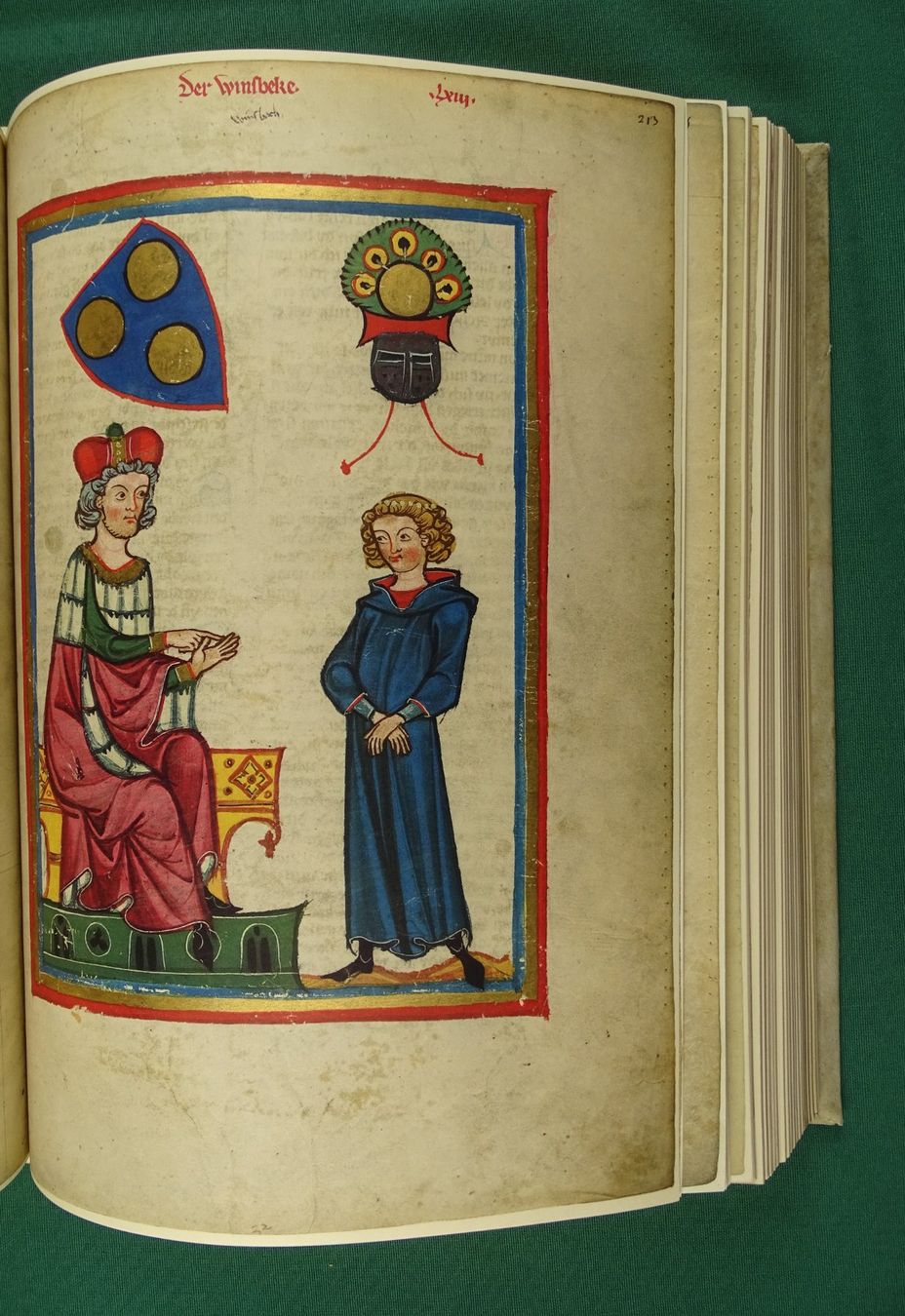 Bücher: CODEX MANESSE, FAKSIMILE INSEL VERLAG 1925-1927 – Gebraucht aus Grüningen von Kartensammler 7