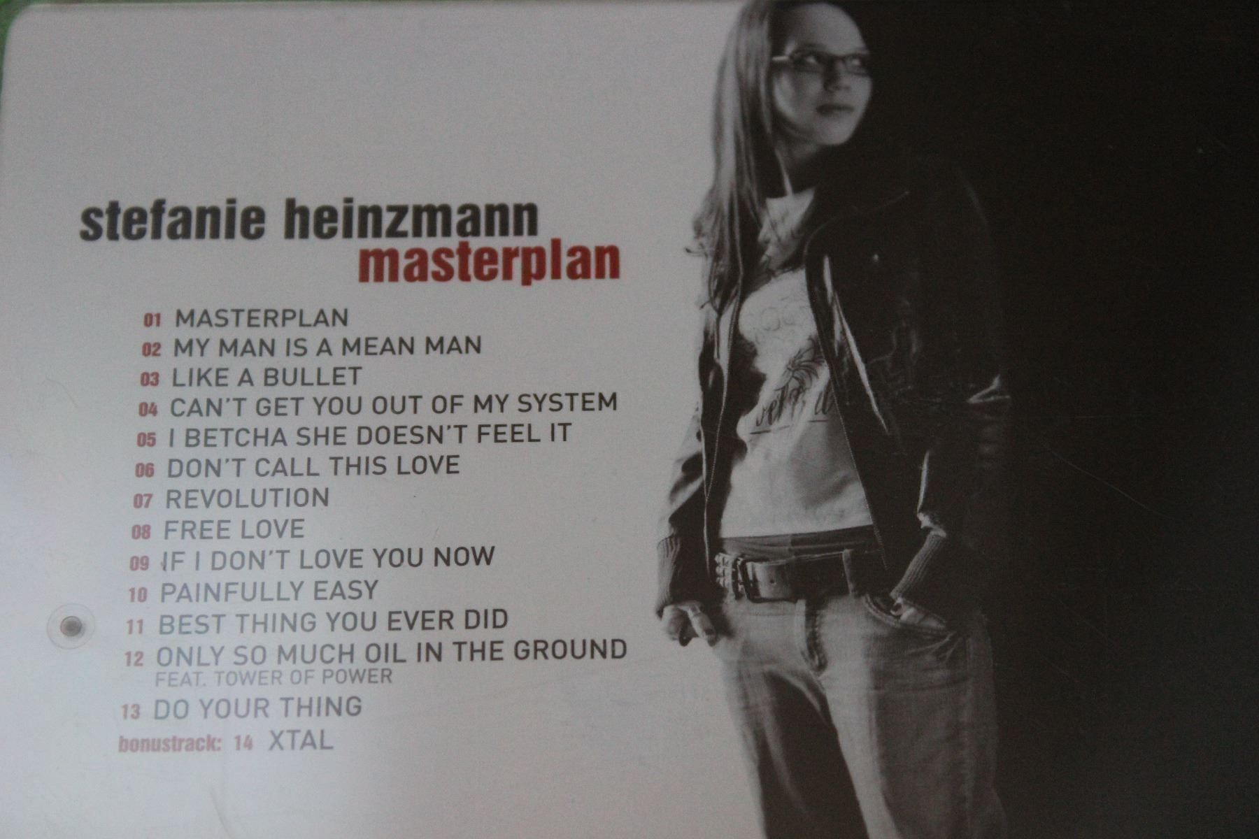 CD: STEFANIE HEINZMANN - MASTERPLAN CD (Swiss Music) 2008 – Nuovo (secondo la descrizione) da Tübach venduto da JamesStone 3