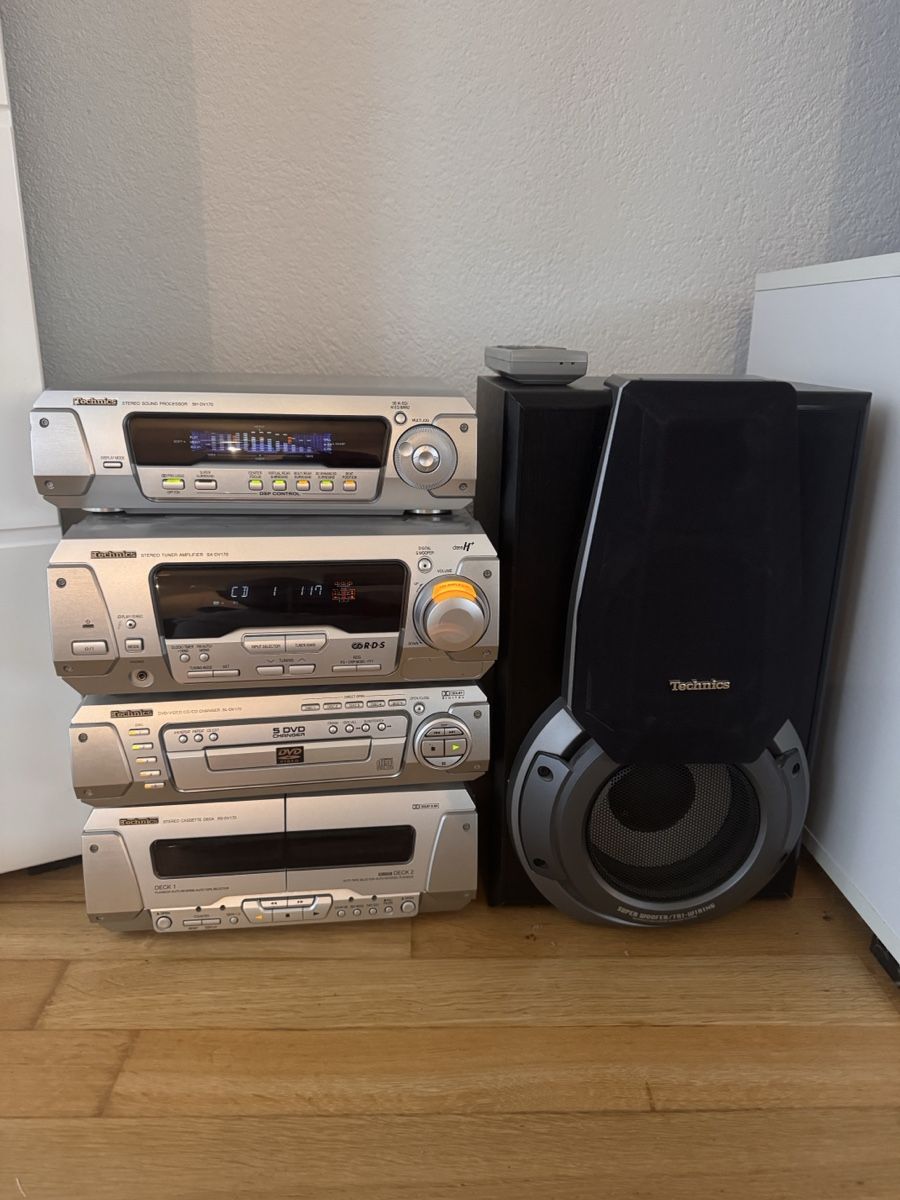 Technics Sistemi audio & multimediali: Technics Stereoanlage mit DVD-Player gebraucht – Usato da Häuslenen venduto da Zwitser0