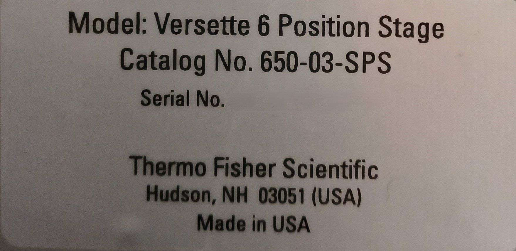 Laborzubehör: Thermo Versette 6 Position Stage 96/384 well pipetting robot – Gebraucht aus Niederdorf von LeptonAG_Labor 7