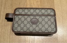 Gucci Travel Pouch Supreme coated canvas