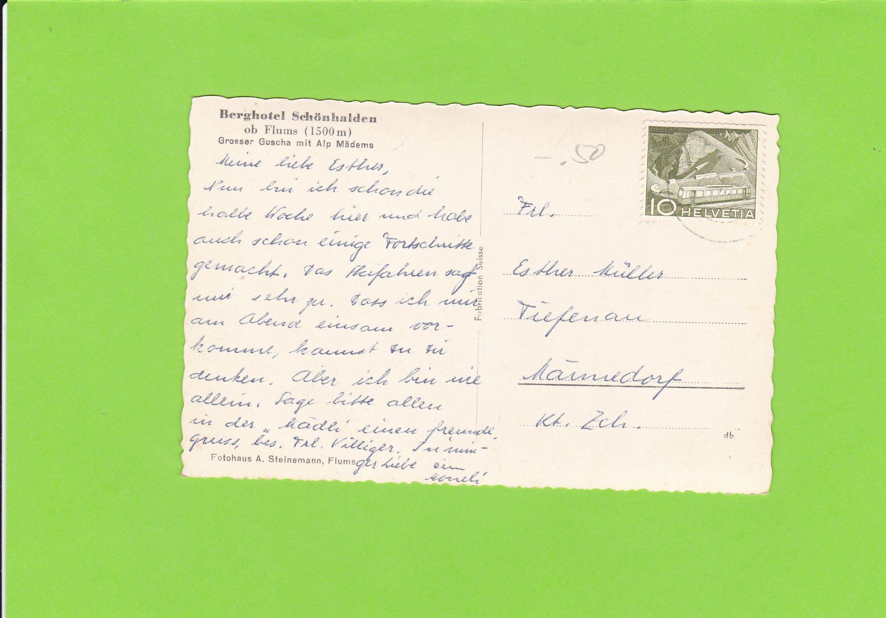 Cartoline postali: Grosser Guscha mit Alp Mädems – Usato da St. Peterzell venduto da neckertal 1
