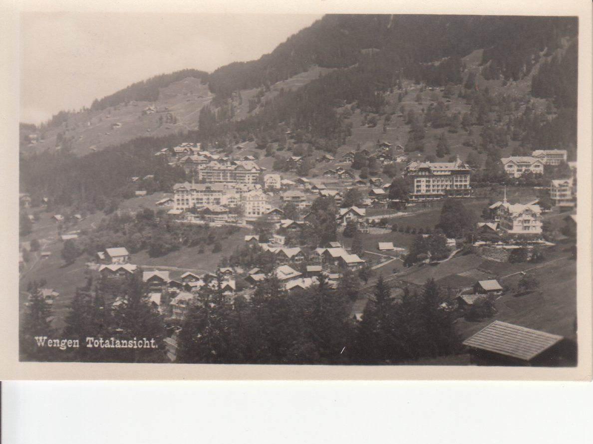 Cartoline postali: Wengen ca. 1940 – Usato da Bürglen TG venduto da StampGraf