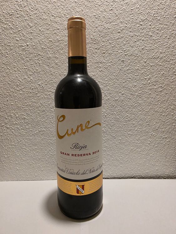 Cune Rioja Gran Reserva 2016 (Neu (gemäss Beschreibung)) in Lustmühle ...