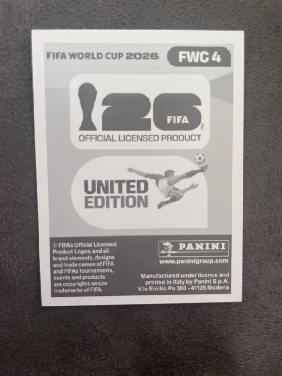 Panini Carte collezionabili: Panini WM 2026 Goldbild FWC 4 – Nuovo e nell'imballaggio originale da Bubendorf venduto da ale_6fxg 1