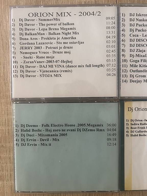 CD: Balkan Megamix x Remix 4 rare 4 cds – Usato da Zofingen venduto da Kolega01 2
