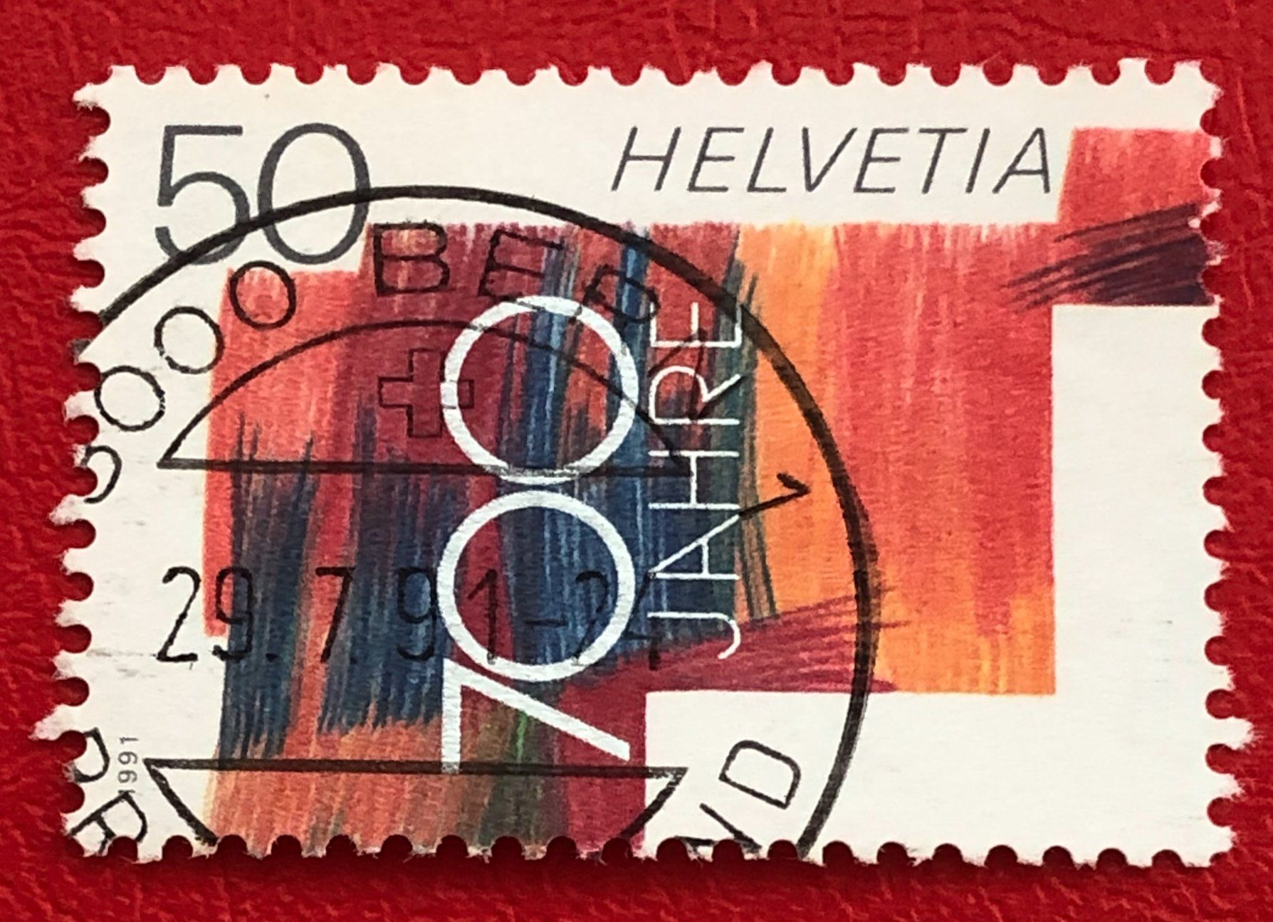 Tutti i francobolli: Nr.807 mit Voll Stempel Bern – Usato da Aarau venduto da Billa007