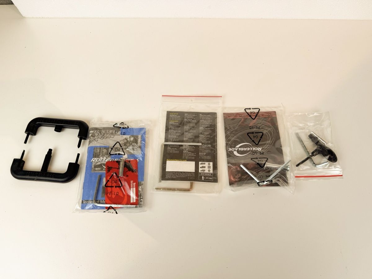 Alle Werkzeuge: Original Rollerblade Werkzeug 5 Stück – Neu (gemäss Beschreibung) aus Galmiz von ranunkel25