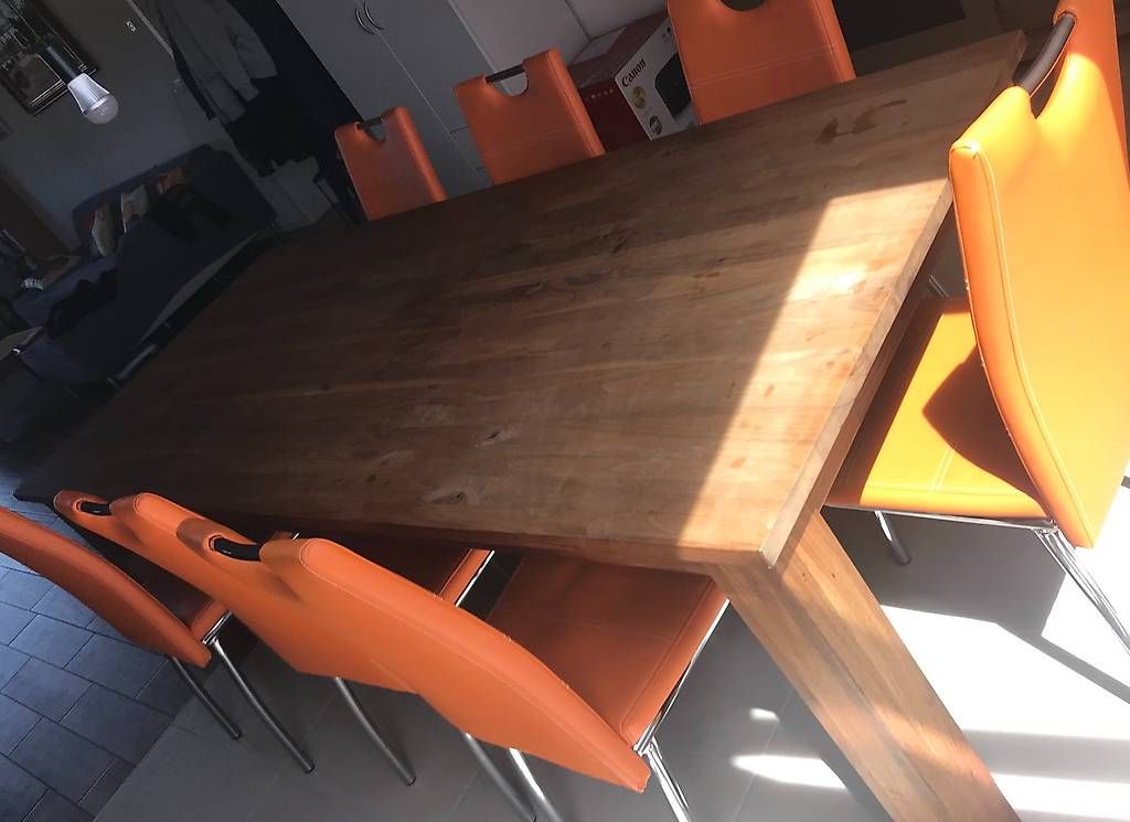 Tavoli: Grande table en bois massif bradée! – Usato da Meinier venduto da e96_9f2n 1