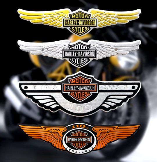 Sticker: Emblèmes Harley-Davidson lots – Nuovo e nell'imballaggio originale da Allens venduto da MADE.IN.ROCK.N.ROLL