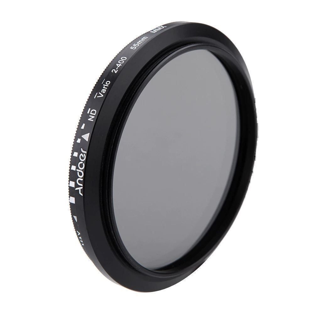 Filter: VARIABLER ND-FILTER 55mm - ND2 BIS ND400 - DSLR FILTERRING – Neu und originalverpackt aus Kriens von swissgadget 1